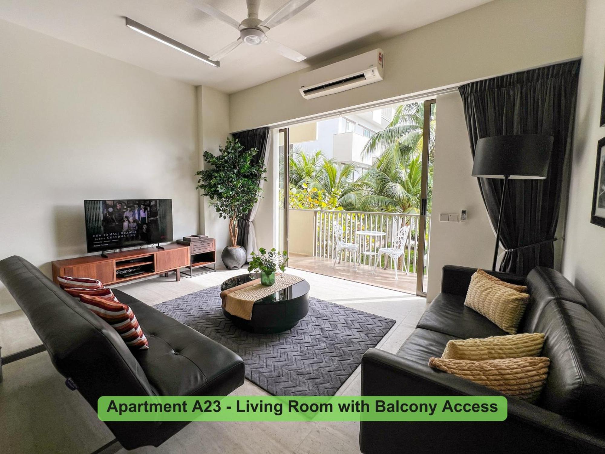 By The Sea- Pool And Sea View Apartment Batu Feringgi Luaran gambar
